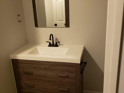 New Bathroom Cabinets